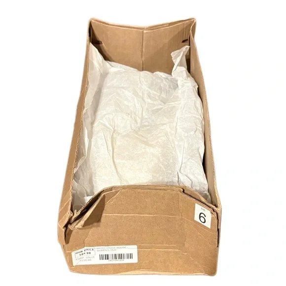 Toms Cream Leather Wedge Shoes - Picture 9 of 10